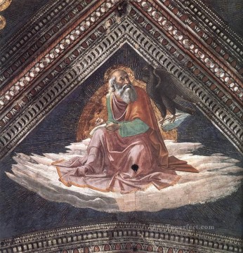  Ghirlandaio Art Painting - St John The Evangelist Renaissance Florence Domenico Ghirlandaio